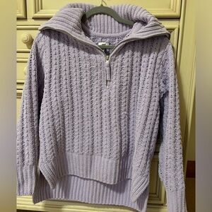 Purple aerie sweater!